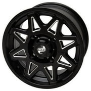 4/156 Tintic Wheel 15x7 5.0 + 2.0 Milled/Black For Polaris RZR XP Turbo S Velocity 2019-2021