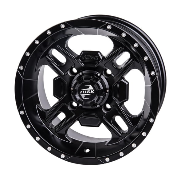 4/156 Tusk Beartooth Wheel 14x7 5.0 + 2.0 Matte Black for Polaris Rzr Pro xp 4 Ultimate 2020-2025