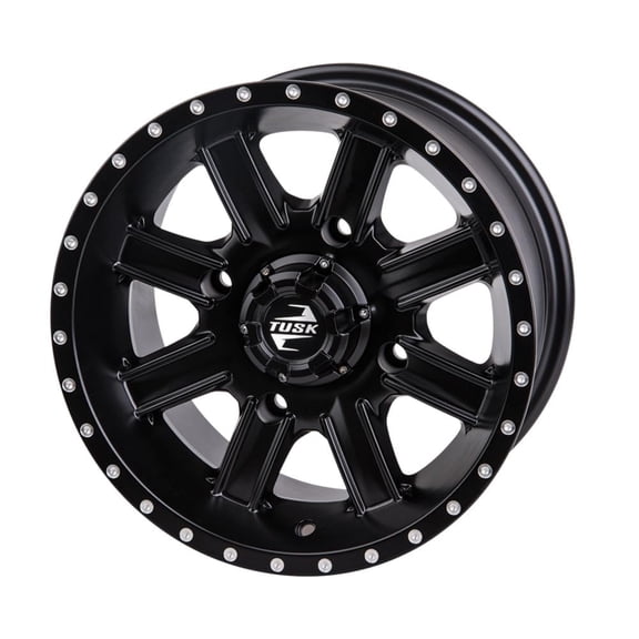 4/156 Tusk Cascade Wheel 14x7 5.0 + 2.0 Matte Black for Polaris Rzr Pro Xp Premium 2020-2025