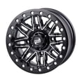 thumbnail image 1 of 4/156 Tusk Nebo Beadlock Wheel 14x7 4.0 + 3.0 Machined/Black for Polaris Ranger Etx 4X4 2015-2016, 1 of 8