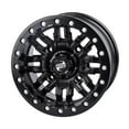 thumbnail image 1 of 4/156 Tusk Nebo Beadlock Wheel 14x7 4.0 + 3.0 Matte Black for Yamaha Yxz1000R 2019-2021, 1 of 8