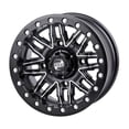 thumbnail image 1 of 4/156 Tusk Nebo Beadlock Wheel 14x7 5.0 + 2.0 Machined/Black for Polaris Rzr S 570 Eps 2017, 1 of 8