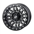thumbnail image 1 of 4/156 Tusk Nebo Beadlock Wheel 14x7 5.0 + 2.0 Machined/Black for Polaris SPORTSMAN 500 H.O. 2008-2013, 1 of 1