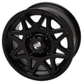 thumbnail image 1 of 4/156 Tusk 204-089-000466A5-B30F30 Tintic Wheel 14x7 5.0 + 2.0 Matte Black for Polaris Sportsman 570 Ride Command Edition 2022-2024, 1 of 8