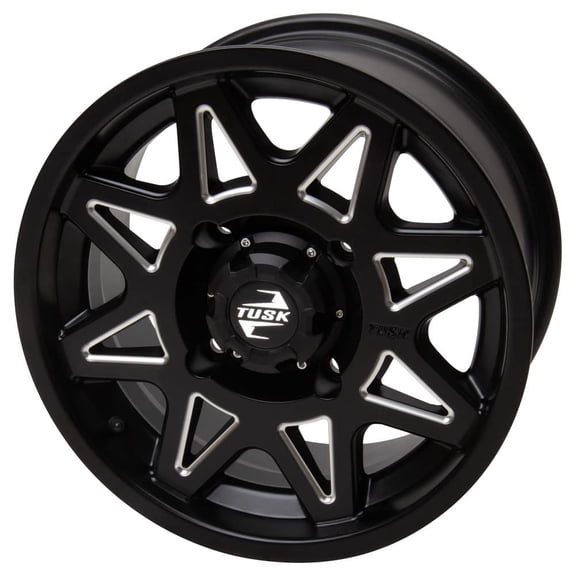 4/156 Tusk Tintic Wheel 14x7 5.0 + 2.0 Milled/Black for Polaris Rzr Pro xp 4 Ultimate Rockford Fosgate Limited Edition 2022