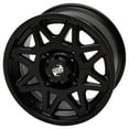thumbnail image 1 of 4/156 Tusk Tintic Wheel 15x7 5.0 + 2.0 Matte Black, 1 of 8