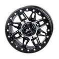 thumbnail image 1 of 4/156 Tusk Wasatch Beadlock Wheel 14x7 4.0 + 3.0 Machined/Black for Polaris General Xp 1000 Deluxe Ride Command Edition 2022, 1 of 8
