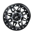 thumbnail image 1 of 4/156 Tusk Wasatch Beadlock Wheel 15x7 5.0 + 2.0 Machined/Black for Polaris Rzr 4 800 2010-2014, 1 of 8