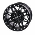 thumbnail image 1 of 4/156 Tusk Wasatch Beadlock Wheel 15x7 5.0 + 2.0 Matte Black for Polaris Ranger 700 Hd 2009, 1 of 8