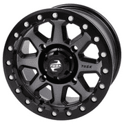 4/156 Uinta Beadlock Wheel 14x7 5.0 + 2.0 Gunmetal/Black Compatible With Yamaha YXZ1000R SS XT-R 2020-2021
