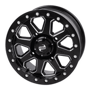 4/156 Uinta Beadlock Wheel 15x7 5.0 + 2.0 Milled/Black Compatible With Polaris RANGER RZR S 800 LE 2011-2012