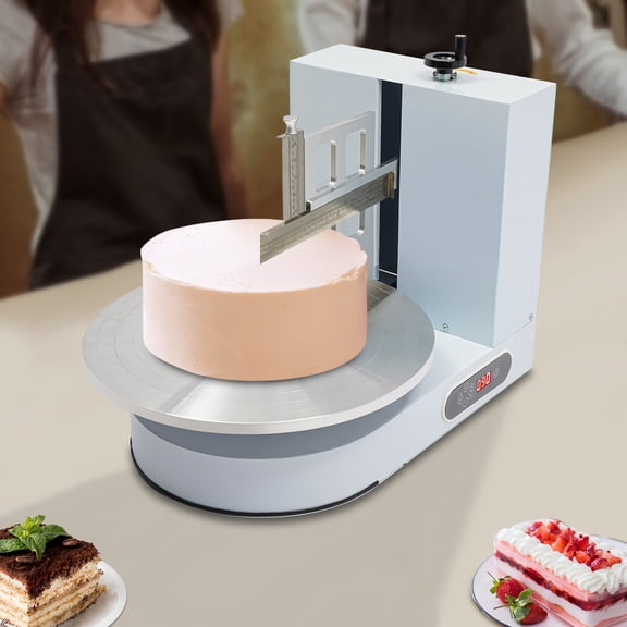 4-16" Cake Decorating Coating Machine Butter Coating Smoothing Scraping Machine