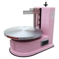 thumbnail image 1 of 4-16 Inch Cake Cream Spreading Coating Smearing Machine Automatic Cake Plastering Machine Electric Cake Decorating Spreader Adjustable Speed Pink, 1 of 10