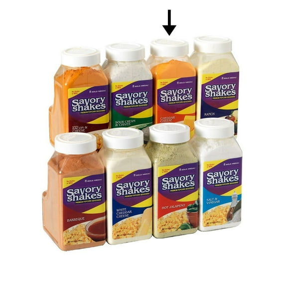 Gold Medal Cheddar Cheese Signature Shakes Flavoring Mix - Cheese Shaker Seasoning - 4 Pack, 18 oz