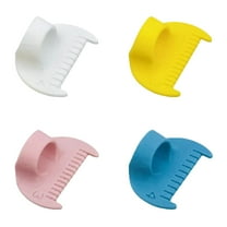 4/1Pcs EdgeStitch Lock & Sewing Gauge, 3mm/4mm Edge Sewing Lockranding Tool SewingTemplates Rulers Needle Gauge Quilting Ruler Measuring Tool Seam Gauge for Sewing Straight