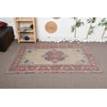 thumbnail image 1 of 4.1x6.1 ft Area Rug, Wool Rugs, Turkish Rug, Old Rug, Vintage Rug, Bedroom Rugs, 1 of 9