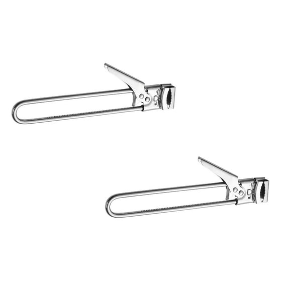 4/2/1PCS Saker Adjustable Stainless Steel Can Opener,Sturdy Manual Bottle Cap Opener with Adjustable Jaw, Non-Slip Jar Lid Remover Gadget for Home Kitchen