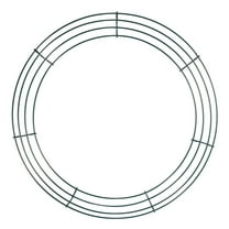 4/2/1pcs 48 In Wire Wreath Frame Christmas Metal Round Wreath Form Holiday Wire Ring for Floral Arrangements Craft DIY