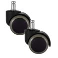 thumbnail image 1 of 4/2/1pcs Chair Casters Wheels, Standard Size Silent Computer Chair Wheels, Stem Wheel Replacements, Heavy-Duty Caster Suitable for Hardwood Floors and Carpet, 1 of 8