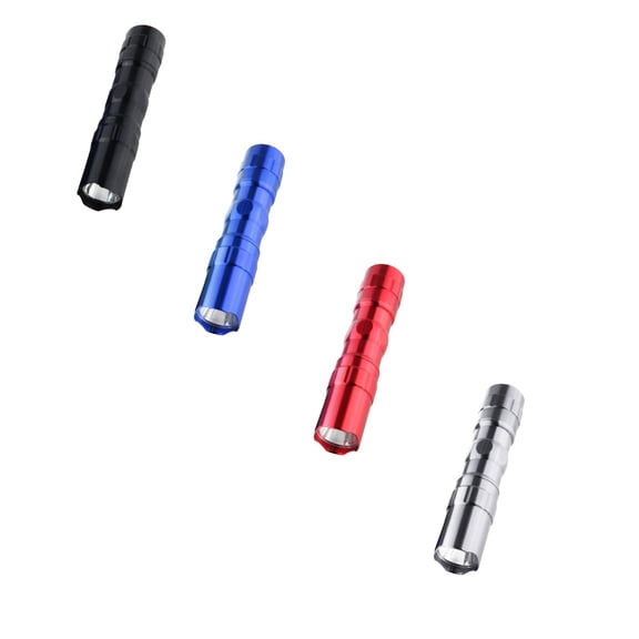 4/2/1pcs Mini Flashlights Handheld Small LED Flashlights Waterproof Ultra Bright Flashlight Torch For Camping Hiking Night Reading Mini Flashlight Not Included Battery