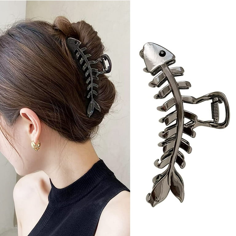 4.2 Inch Metal Hair Claw Clips