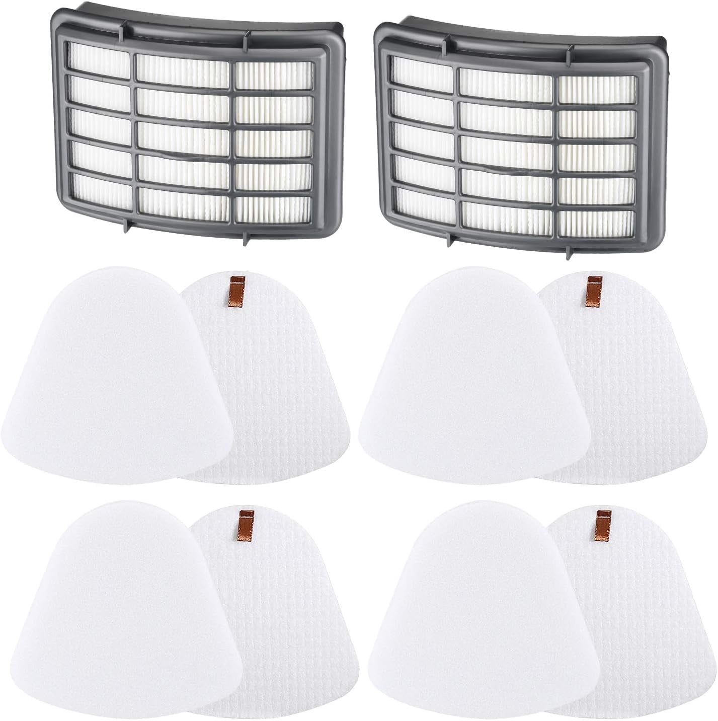 4+2 Pack Filters for Shark Vacuum Navigator Lift Away Filter Replacement Models NV350 NV351 NV352 NV355 NV356E NV360 UV440 UV540 CU500 XFF350 XHF350