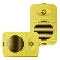 thumbnail image 1 of 4” 2-Way Indoor/Outdoor Bluetooth Speaker System - 1/2” High Compliance Polymer Tweeter (Yellow), 1 of 1