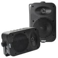 thumbnail image 1 of 4” 2-Way Indoor/Outdoor Speaker System - 1/2” High Compliance Polymer Tweeter (Black), 1 of 1