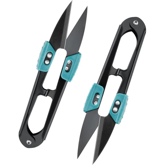 4.2 inch wing Scissors - Wider Handle Thread Snips Professal for wing, Quilting Supplies, Stitch, DIY Supplies (2 pack)