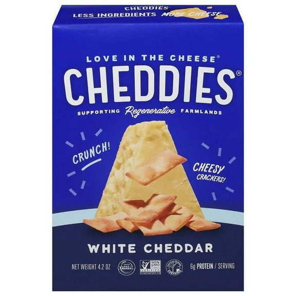 4.2 oz White Cheddar Cracker, Pack of 6