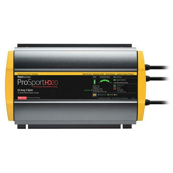 4-20 Amp ProSportHD 20 Global Gen Battery Charger with 2 Bank