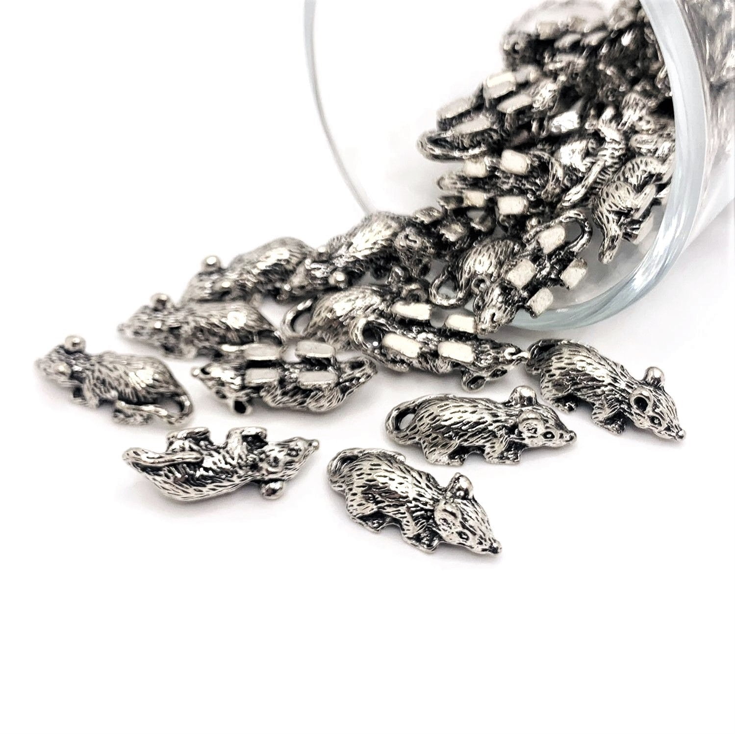 RATS ラッツ CHARM RAT SILVER RATS - CHARM RAT SILVER (SILVER) / シルバー チャーム | LOOPHOLE