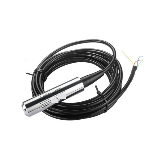 4-20mA 0-5V 0-10V Submersible Water Level Sensor, 5m 10m 15m Water Oil Hydrostatic Level Sensor Tank Water Measuring Probe ,Good Performance