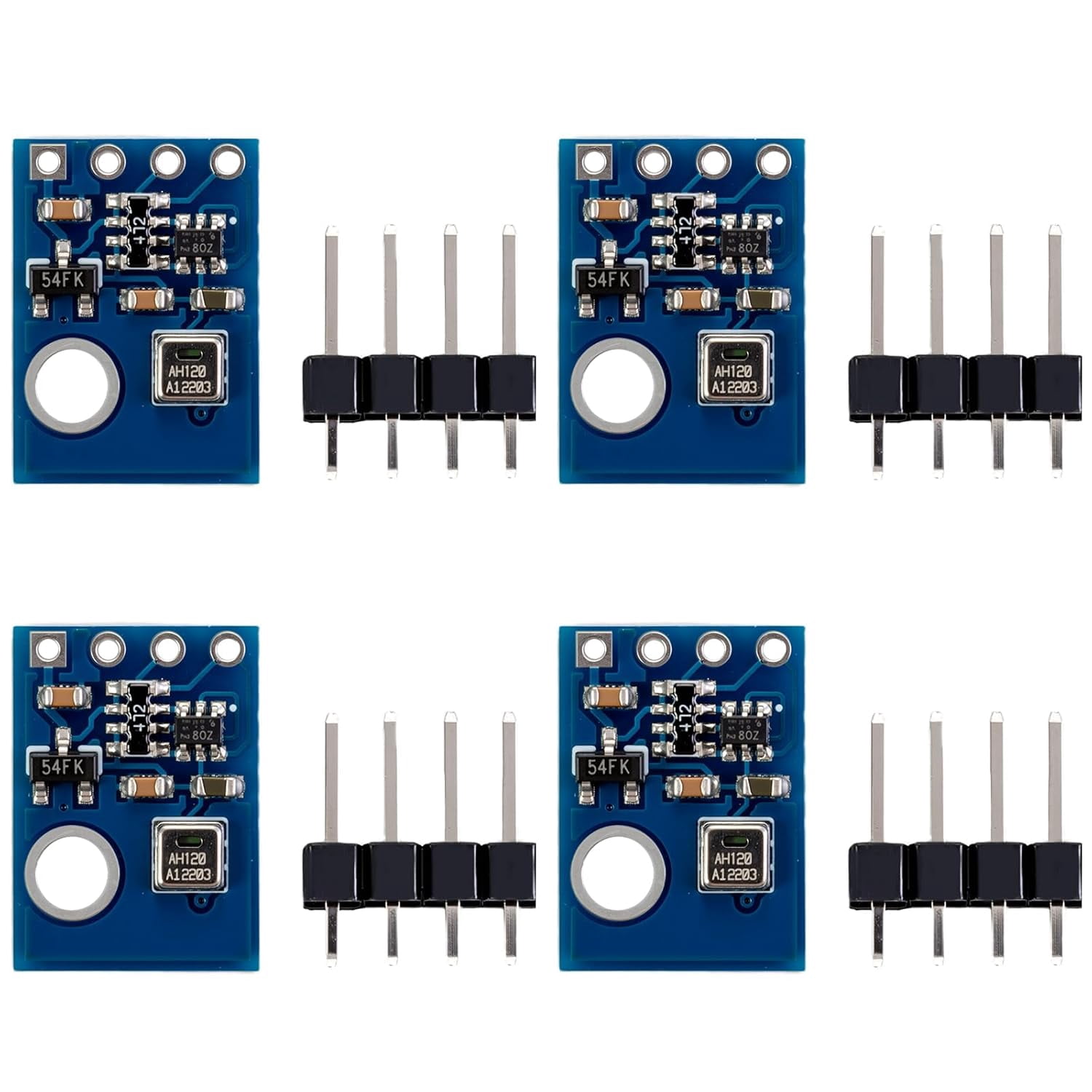 4 212 high-precision digital temperature and humidity sensor modules 2.0-5.51110 upgraded version, suitable for