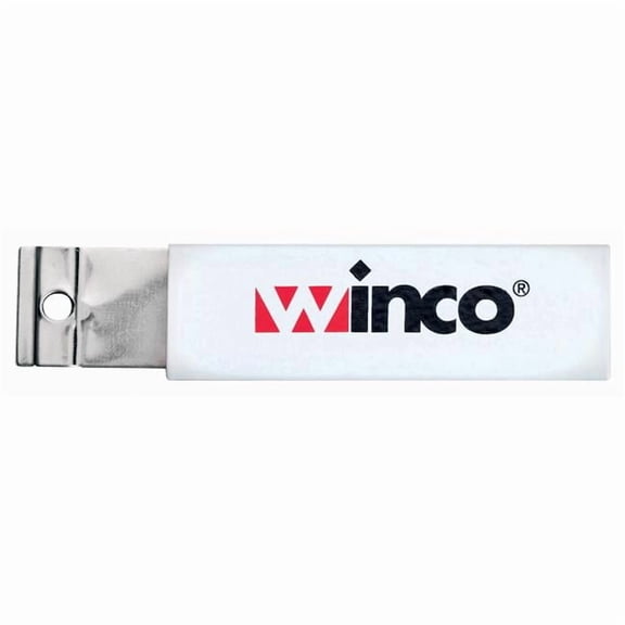 Winco BXC-4 4 in. Retractable Box Cutter, White - 1 Dozen