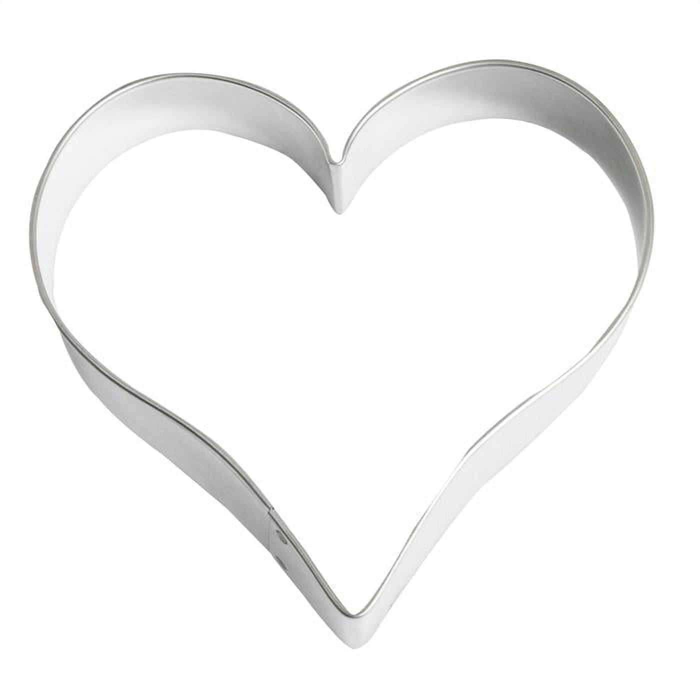Extra Large Heart Premium Valentine Cookie Cutter, 5 Made in USA by Ann  Clark