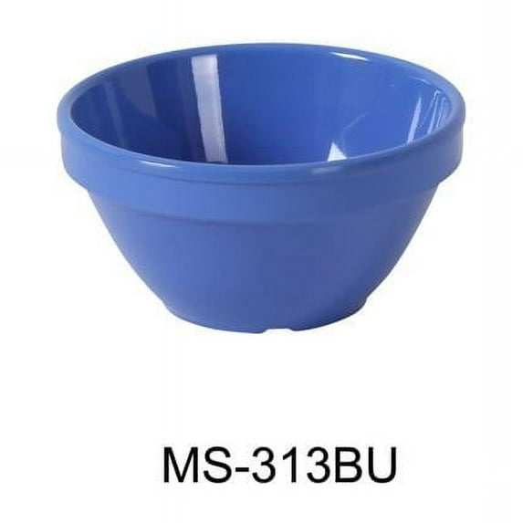 4.25 in. 8 oz Mile Stone Bouillon Cup - Melamine, Blue - Pack of 48