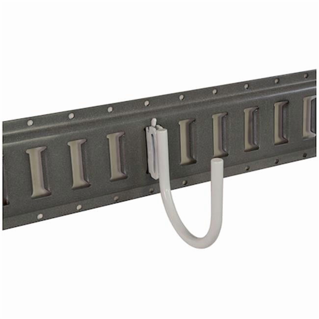 4.25 in. J-Hook Etrack Round, White