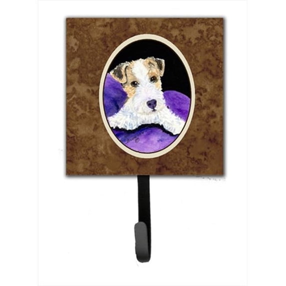 4.25 x 6 in. Fox Terrier Leash Or Key Hook