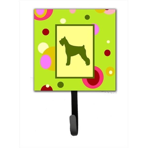 4.25 x 6 in. Schnauzer Leash Or Key Hook