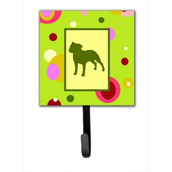 4.25 x 6 in. Staffie Leash Or Key Hook