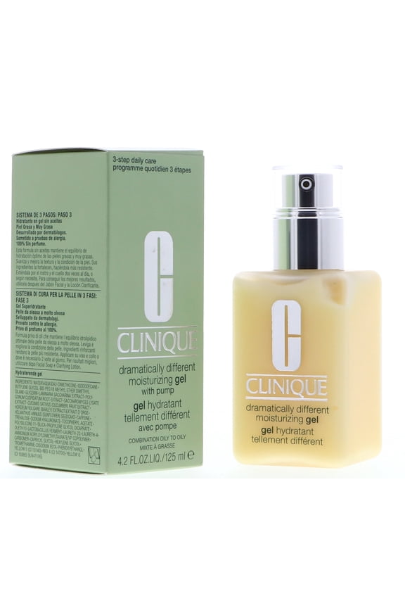 4.2oz Clinique - Dramatically Different Moisturizing Gel (Combination Oily To Oily With Pump) 1 Pack