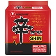 thumbnail image 1 of (4.2oz X 4 Count), Nongshim Shin Ramyun Spicy Beef Ramen Noodle Soup Pack, 1 of 5