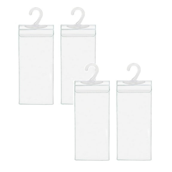 4/2pcs Handicap Placard Holder for Auto, Ultra Transparent Handicapped Placard Holder, Disabled Parking Permit Holder, Handicap Parking Placard Holder Sign Holder with Large Hanger