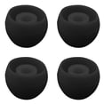 thumbnail image 1 of 4/3/2/1 Pieces Ear Tips for In-Ear Headphones Silicone Replacement Earbud Ear Buds Tips S/M/L Sizes Ear Gels Soft Earphones Earbuds Replacement Kit Fit Most In-Ear Earbuds, 1 of 1