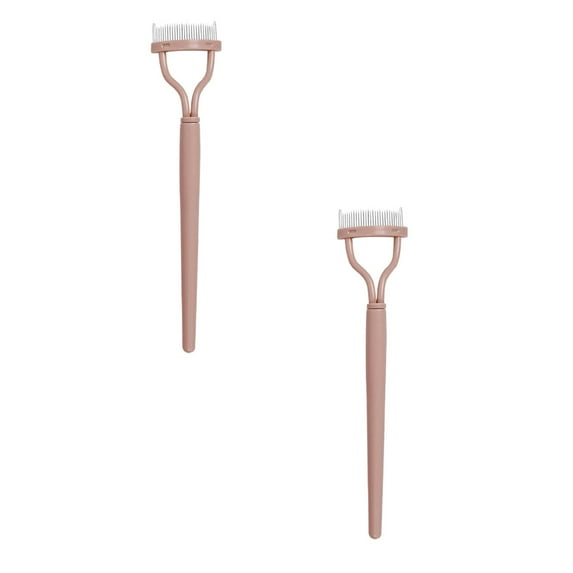 4/3/2/1 Pieces Eyelash Comb Eyelash Separator Tool Mascara Applicator Brushes Eyelash Definer With Comb Cover Arc Designed Cosmetic Brushes Tool for Combing Separating Lashes