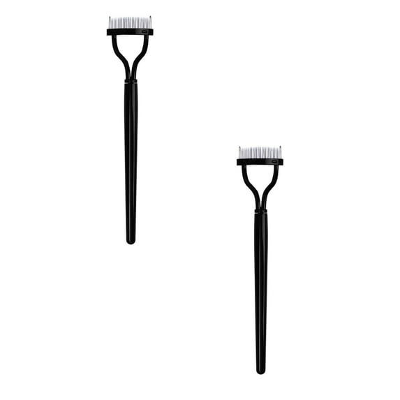 4/3/2/1 Pieces Eyelash Comb Eyelash Separator Tool Mascara Applicator Brushes Eyelash Definer With Comb Cover Arc Designed Cosmetic Brushes Tool for Combing Separating Lashes