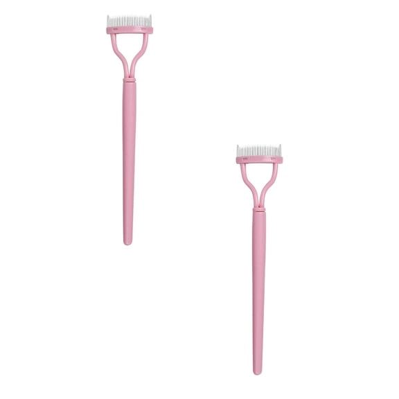 4/3/2/1 Pieces Eyelash Comb Eyelash Separator Tool Mascara Applicator Brushes Eyelash Definer With Comb Cover Arc Designed Cosmetic Brushes Tool for Combing Separating Lashes