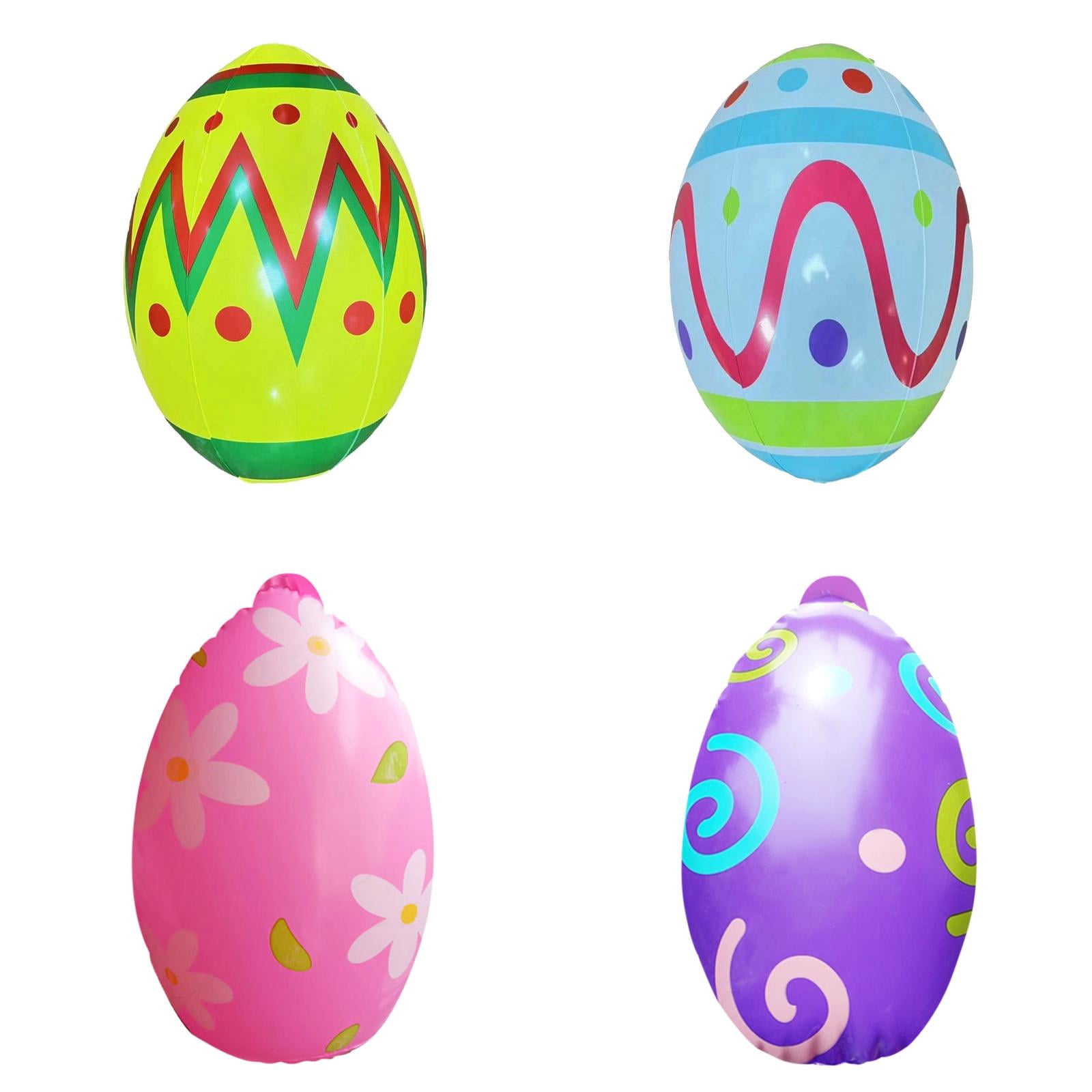 4/3/2/1pcs 16 Inch Easter Eggs Inflatables Eggs Inflatable Outdoor