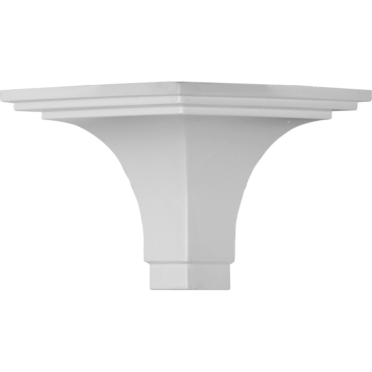 Primed White Polyurethane Outside Corner Crown Moulding
